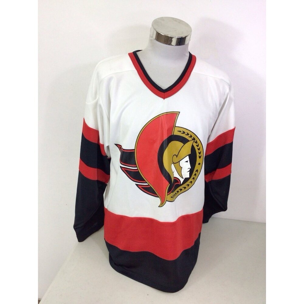 CCM Ottawa Senators Hockey Jersey NHL Made In Canada Mens Small